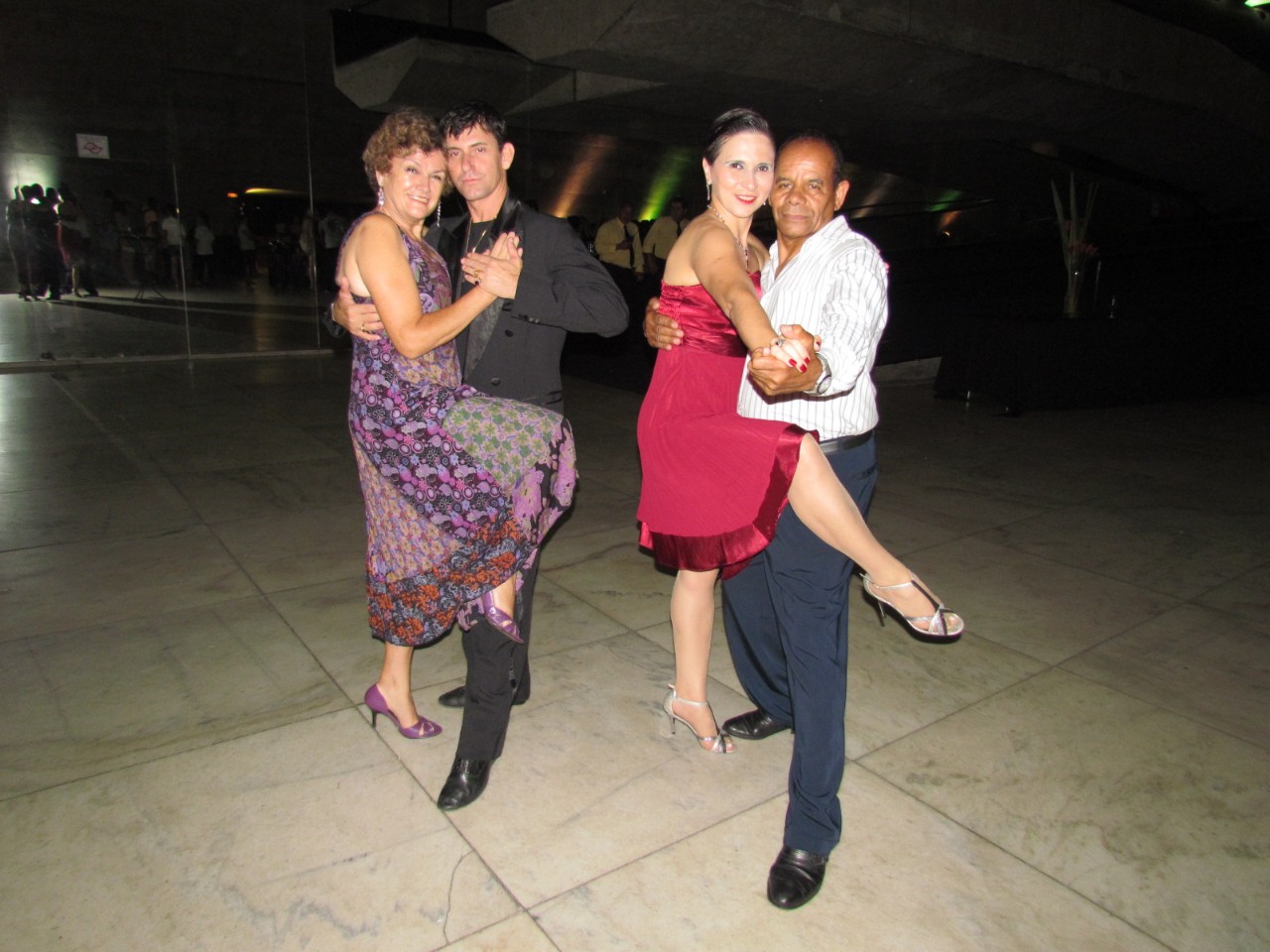 Angela, Pablito, Jonas Baker e Nilza